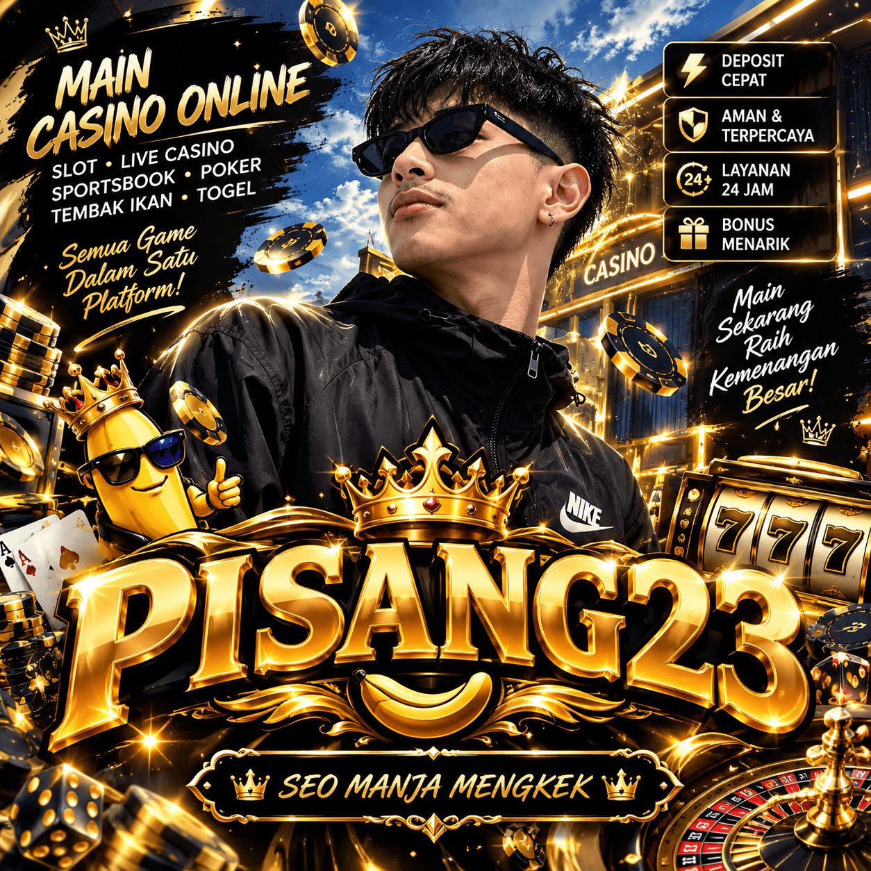 Banner PISANG23 Cyber Blue